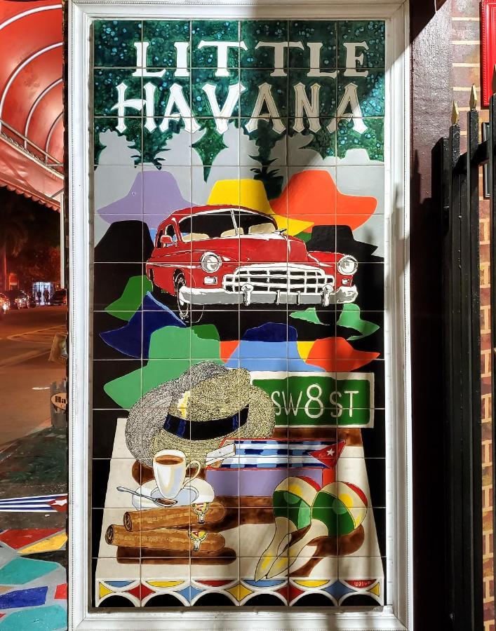 Casa Cuba In Little Havana, Brickell, Calle 8 And 10 Minutes To The Beach Free Parking Miami Esterno foto
